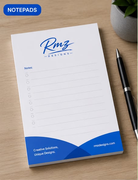 Notepads & Stationery — RMZ Designs