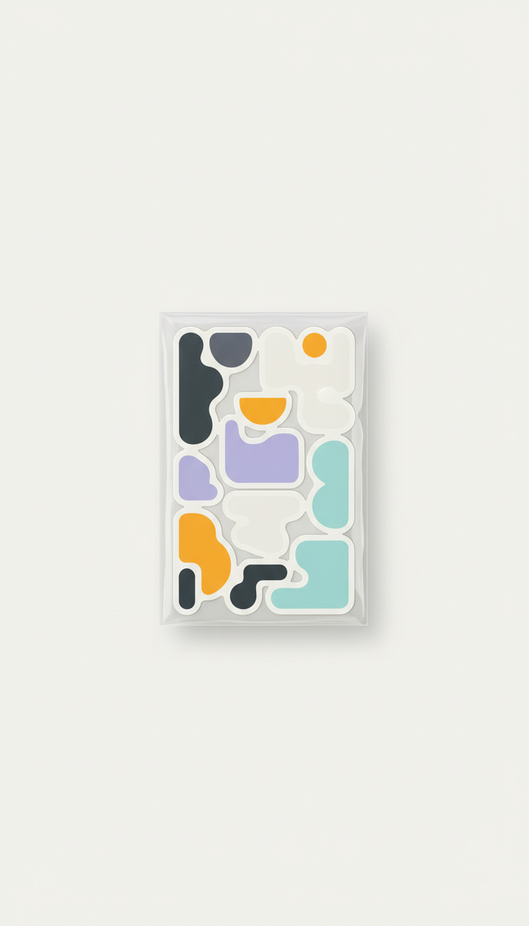 Custom die-cut vinyl stickers